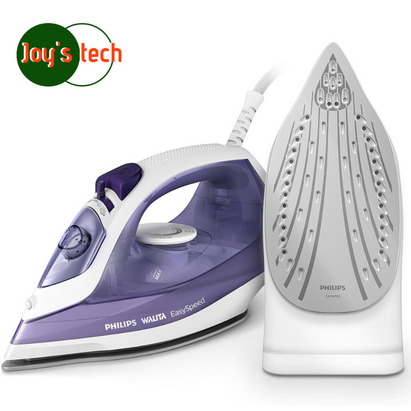 FERRO PHILIPS WALITA SECO VAPOR EASYSPEED GC1752/32 BRANCO/ROXO 110 VOLTS