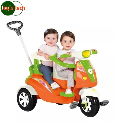 Triciclo Moto Duo - Para 2 crianças