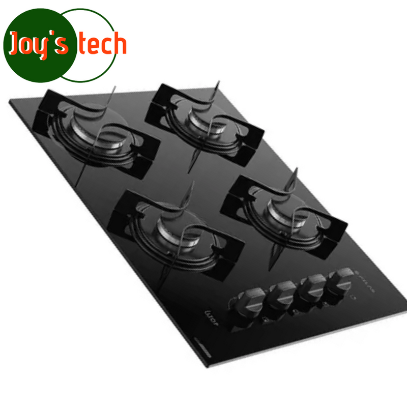 FOGAO 4B ATLAS UTOP COOKTOP GLASS MESA VIDRO 300001515 PRETO BIVOLT