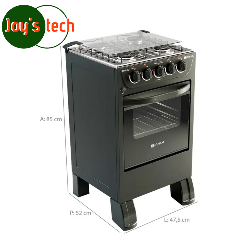 FOGAO BRASLAR 4 BCS NEW SIRIUS 2023 10010104 PRETO