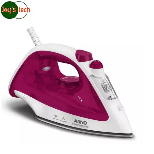 FERRO ARNO A VAPOR ESSENTIALGLISS - FMQ 1830009066 BRANCO/ROSA 110 VOLTS