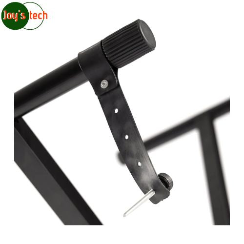 Suporte para teclado Musical em x Dolphin 6390 aço Preto ajustável