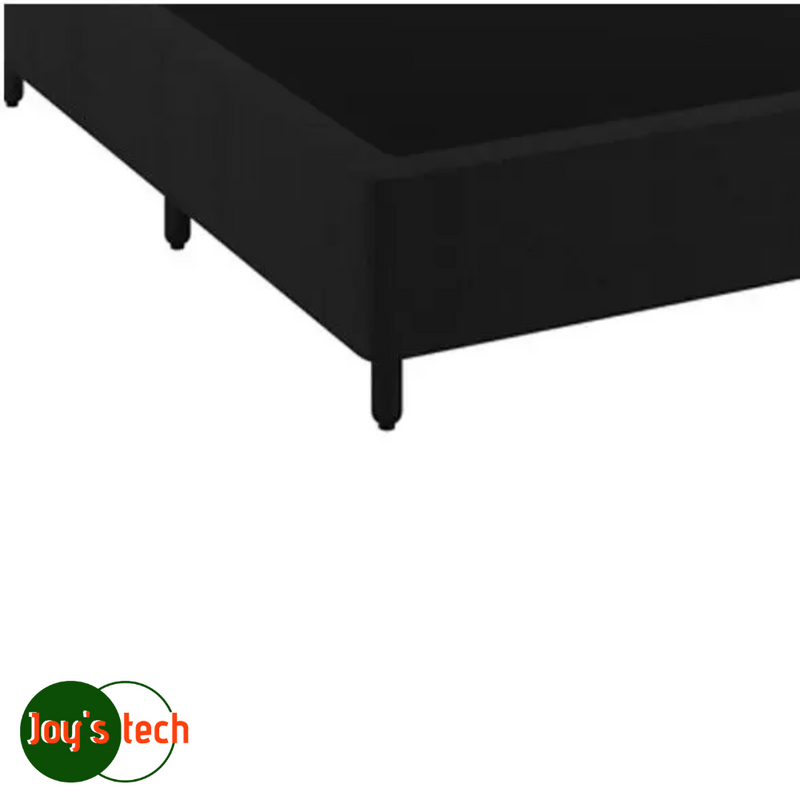 BASE BOX UNIVERSAL CONVENCIONAL SUEDE LISO ALT:270 COMP:1880 LARG:1380 COR 2-PRETO
