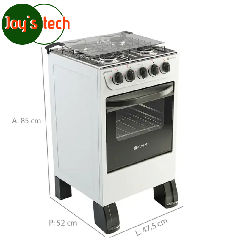 FOGAO BRASLAR 4 BCS NEW SIRIUS 2023 10010103 BRANCO