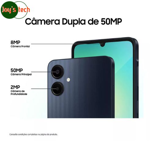 Smartphone Samsung Galaxy A06 128GB, 4GB|64GB