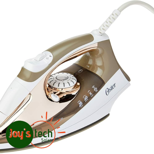 FERRO A VAPOR OSTER ANTIADERENTE  DOURADO/BRANCO 110 VOLTS