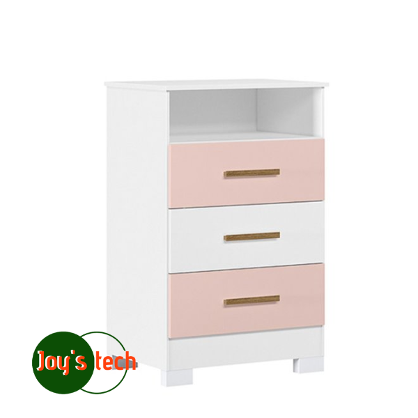 COMODA ISIS BRANCO/ROSA CLARO