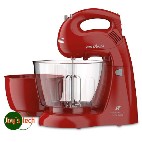 BATEDEIRA BRITANIA PEROLA CRISTAL DUO 4VEL 500W  VERMELHO 110 VOLTS