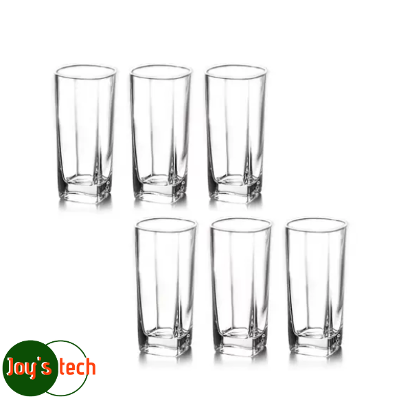 COPO VIDRO SQUARE HI BALL 6PCS DH-252 896 DHARMA