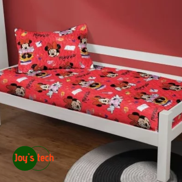 COLCHA MATELASE DUPLA FACE MICROFIBRA SOLT MINNIE  LEPPER
