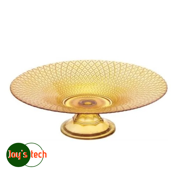 CENTRO MESA PLUMA PE TRANSLUCUDO DOURADO 1460T-DO VITAZZA