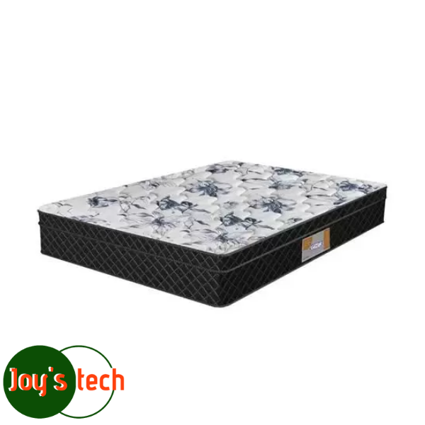 COLCHAO GAZIN ESPUMA SUPREME COMPOSTO COM EURO ALT:210 COMP:1880 LARG:1380 COR:33-PRETO FLORAL