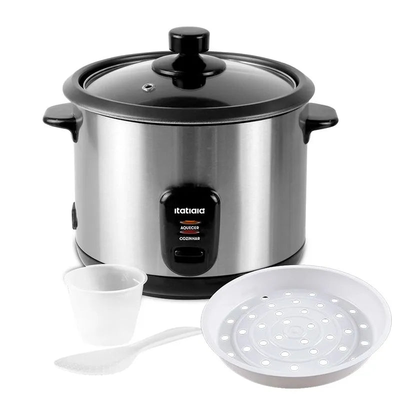 PANELA DE ARROZ ITATIAIA  EL MID VIS 1,5L 127V 500W INOX