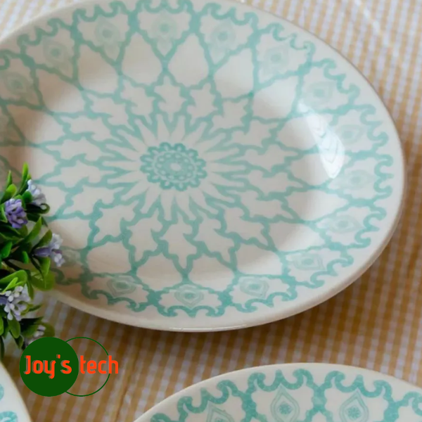 PRATO SOBREMESA MANDALA 18CM AE03-5258 91080 OXFORD