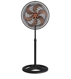 VENT 50CM VENTISOL COLUNA TURBO PREMIUM 8033 BRONZE/PRETO 110 VOLTS
