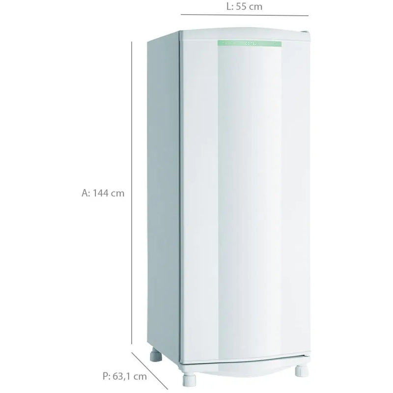 GELADEIRA CONSUL  261 Lts1 PORTA DEGELO SECO CLASSE A CRA30FBANA BRANCO 110 VOLTS